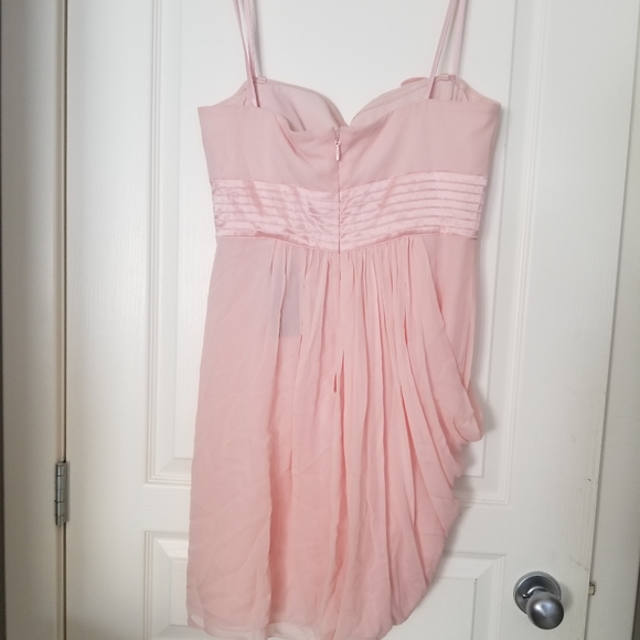 Pink Flower Pastel Pink Dress - Picture 2 of 3